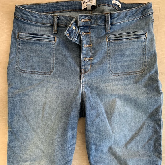 William Rast Jeans.Slimming, soft buttery, straight/skinny leg, button fly Sz 32 - Picture 2 of 11